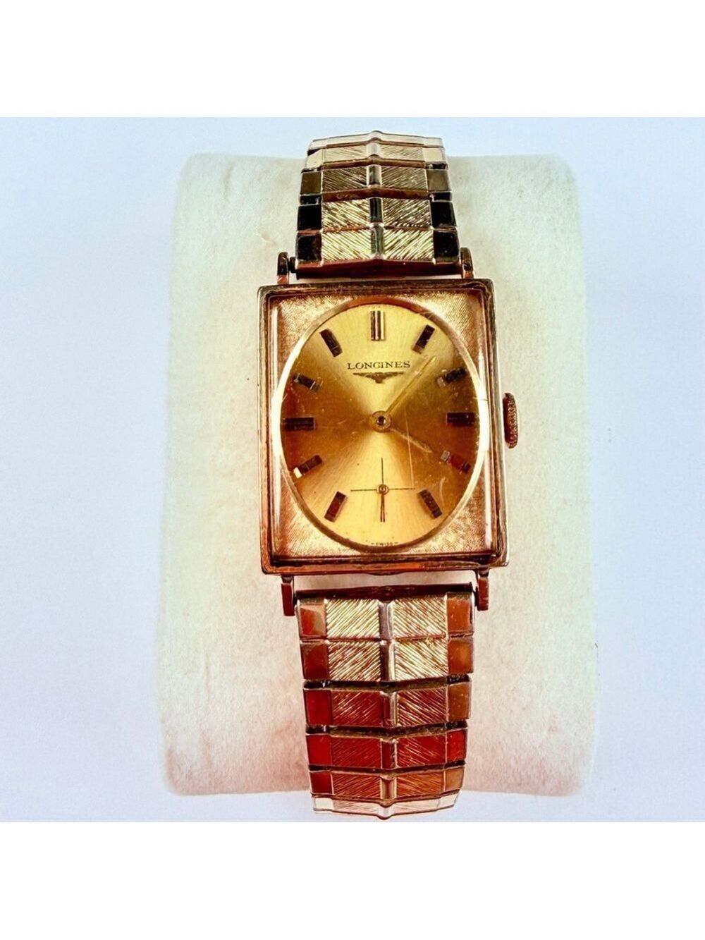 Longines 10K Gold Filled 370 Movement Manual Oval Dial Watch VITGE 1960s WORKING